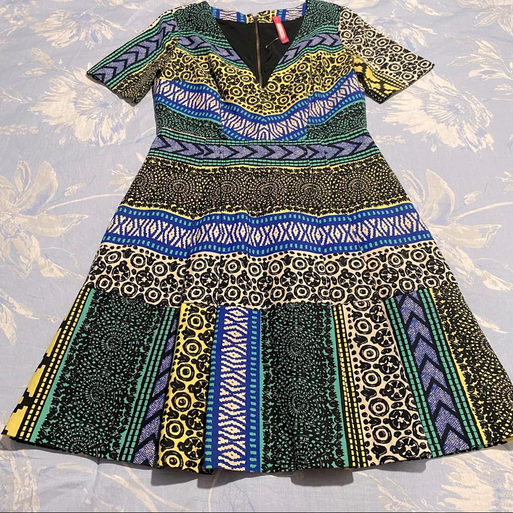 Multicolored Dress with Floral Prints! ❤️‍🔥